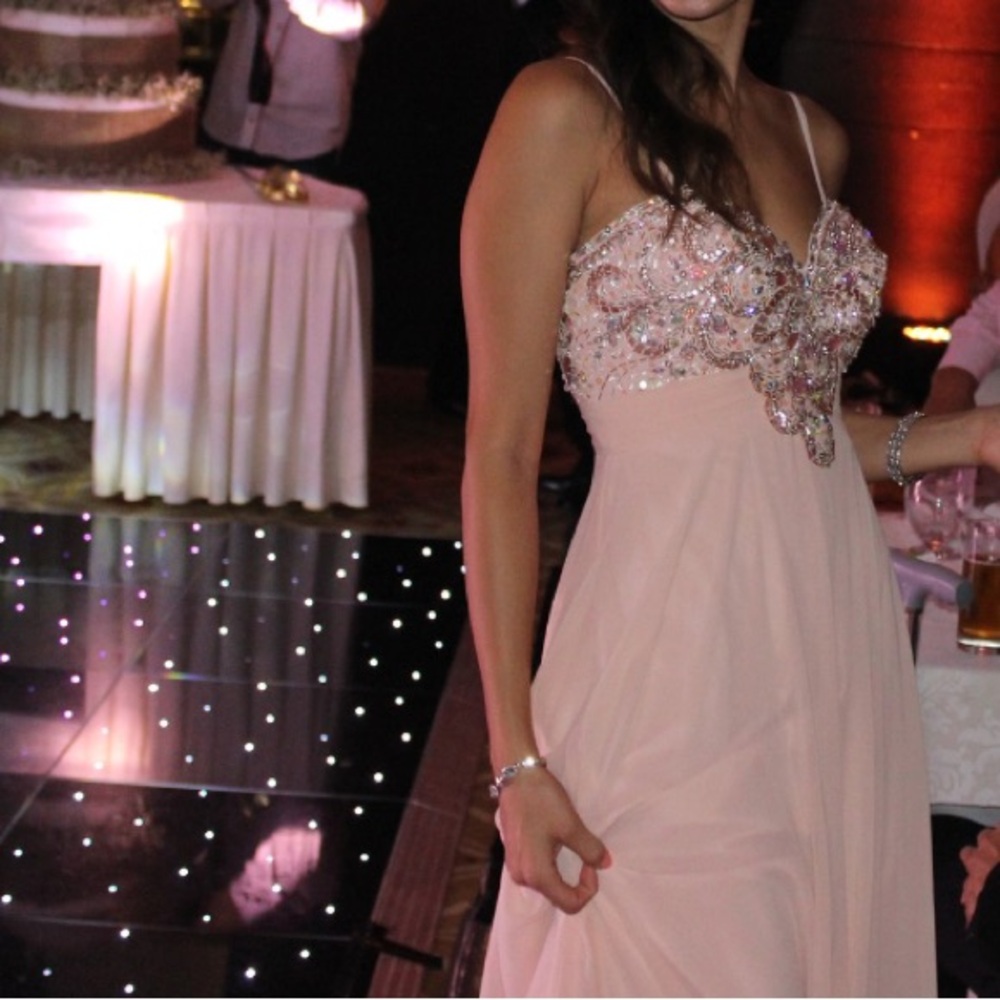Jvn peach gown - Picture 6 of 6